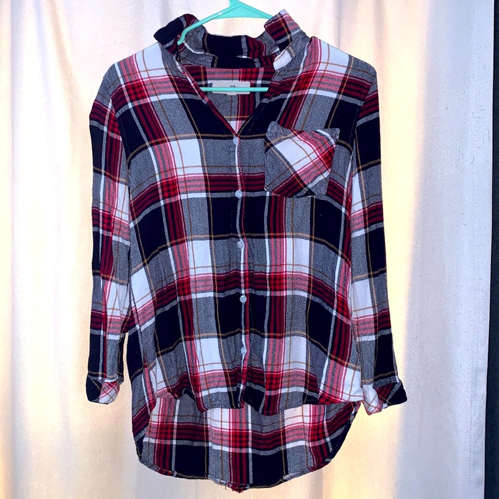 Plaid Thread+Supply flannel M
